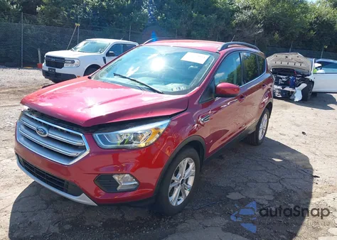 2017 Ford Escape Se z USA, uszkodzony, nr VIN 1FMCU9GD7HUE42708
